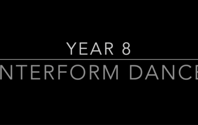 Year 8 Interform Dance